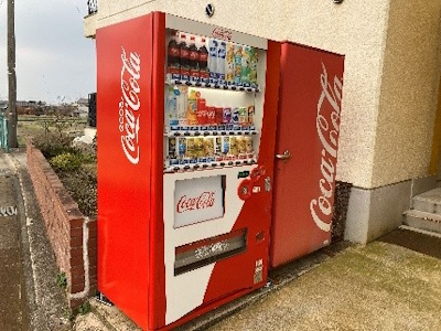 コーポ杉谷 飲料自販機
