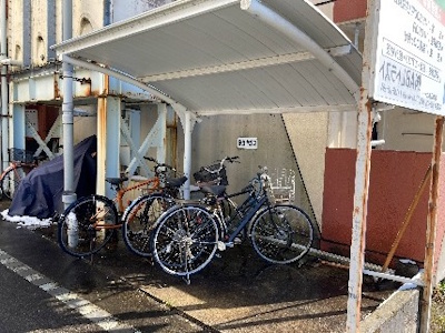 カーサ古沢 駐輪場