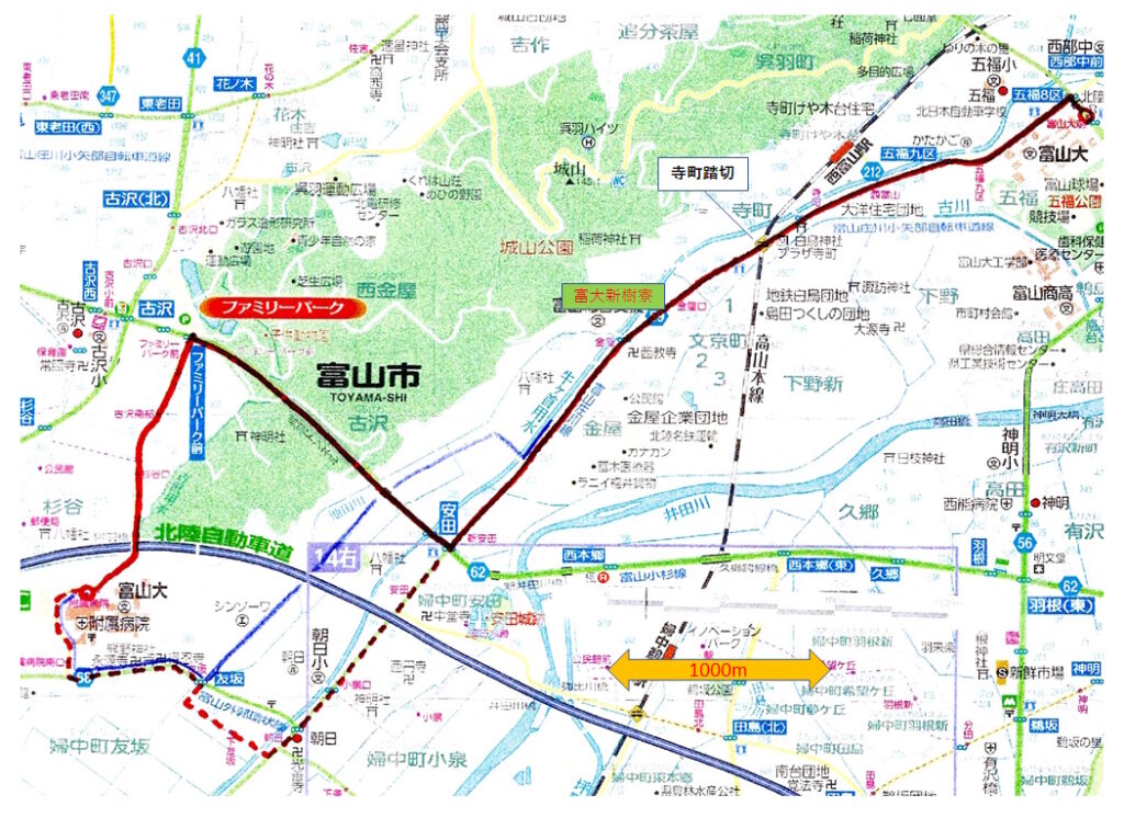 五福杉谷マップ