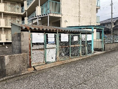 グリーンハイツ古沢 ゴミ収集場