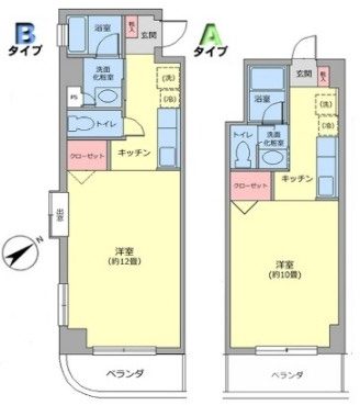 グランドハイツ日本海 レイアウト